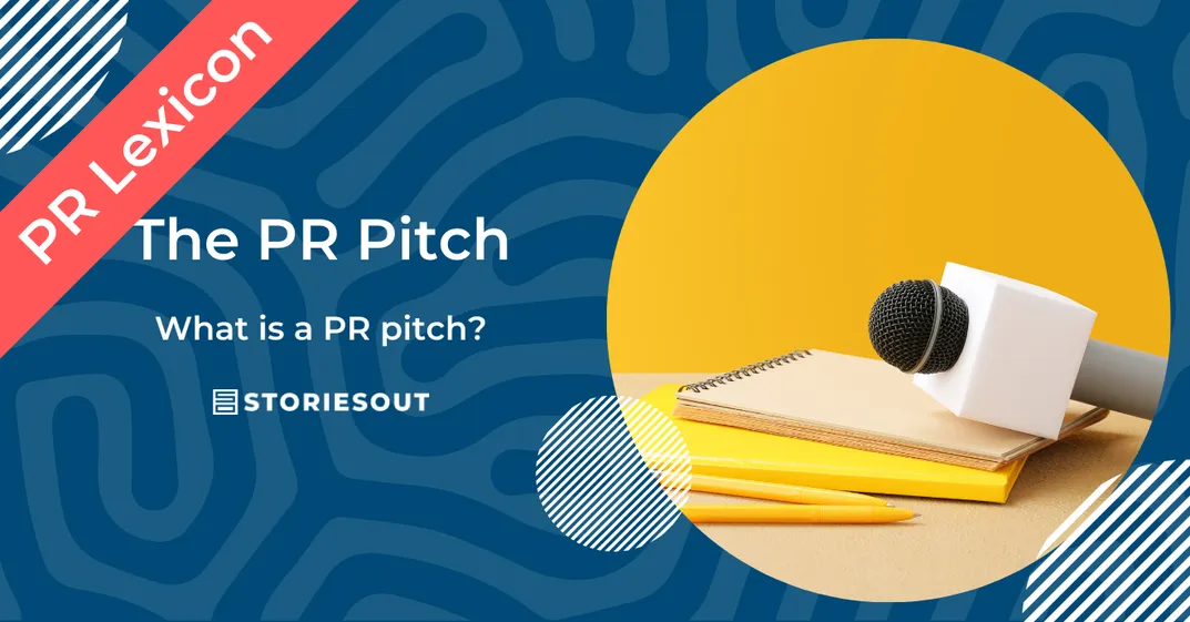 What is a PR pitch?