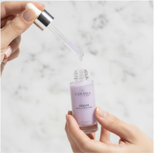 Ageless Platinum Serum, C Derma's anti-ageing serum - view three