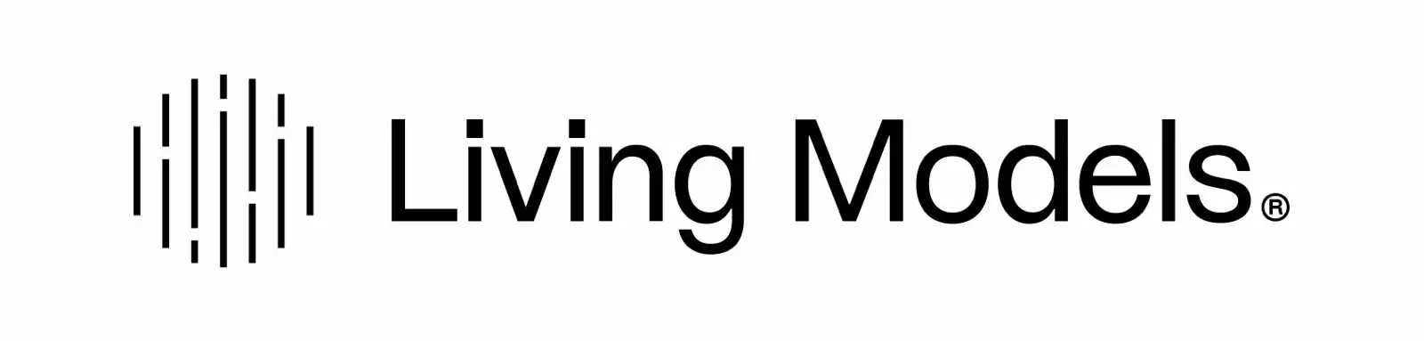 living models logo black